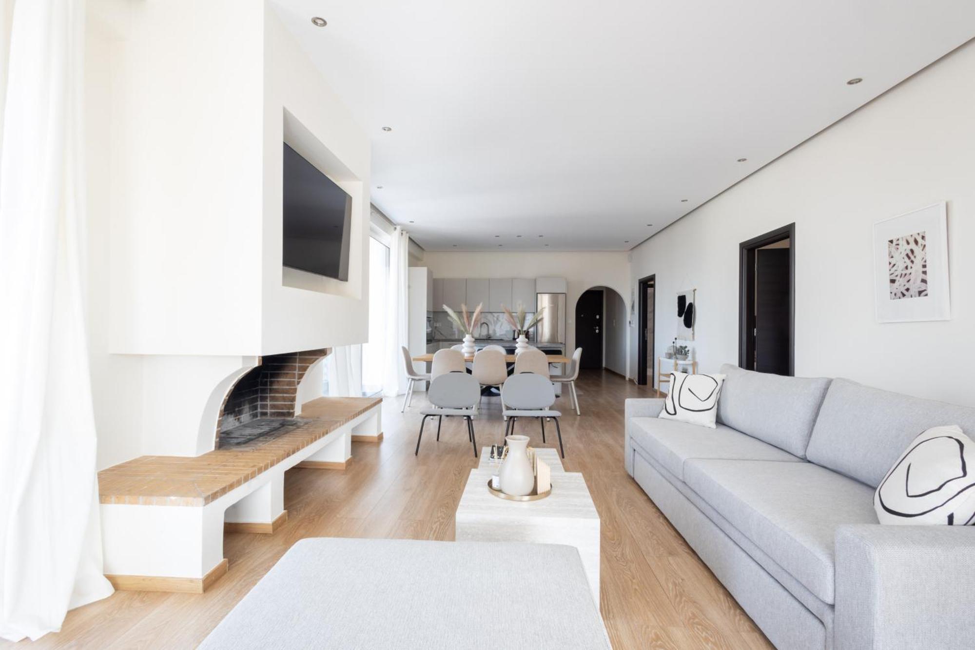 Luxurious 3-Bedroom Seaside Retreat Fully Renovated In 2025 Atény Exteriér fotografie