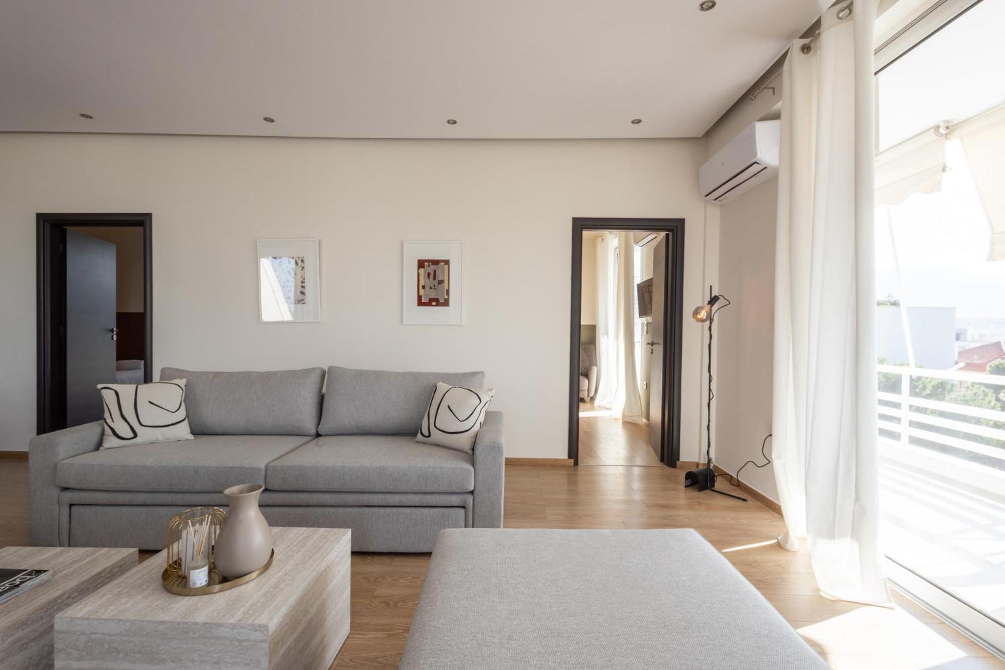 Luxurious 3-Bedroom Seaside Retreat Fully Renovated In 2025 Atény Exteriér fotografie